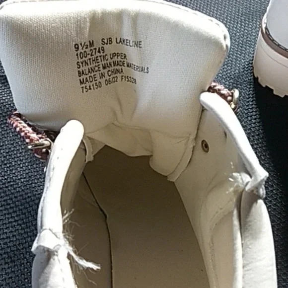 Lakeline Cream Memory Foam Sjb Size 9.5 - Picture 3 of 6